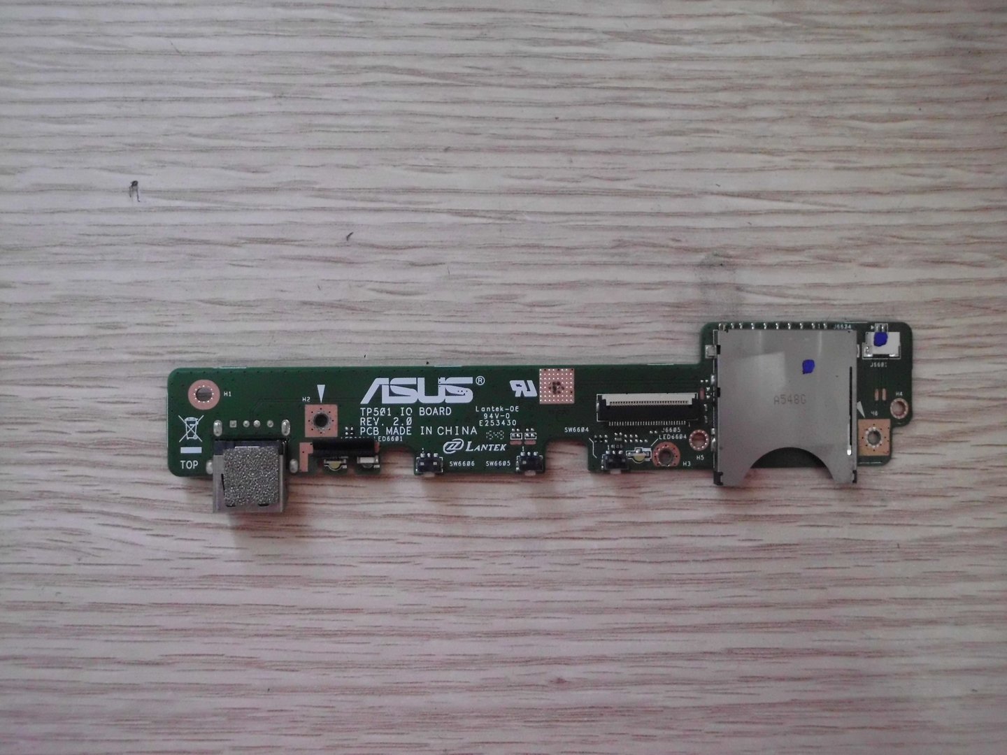 @RIGINAL Asus TP501 TP501UA TP501UB R518UA IO Board Usb Power Tetik Ses